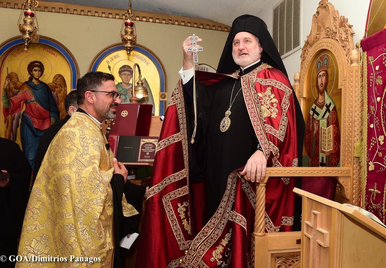 His Eminence's visit to Saint George in Ocean City, Maryland in February 2022